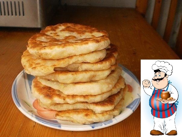 ЛЕПЁШКИ С СЫРОМ. 